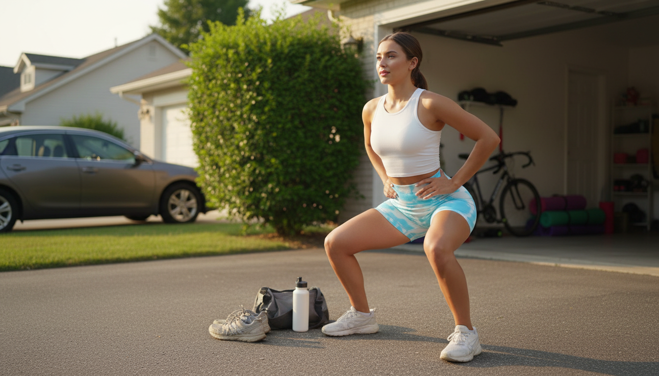 High-Waist Seamless Yoga Shorts: Stop Roll-Down