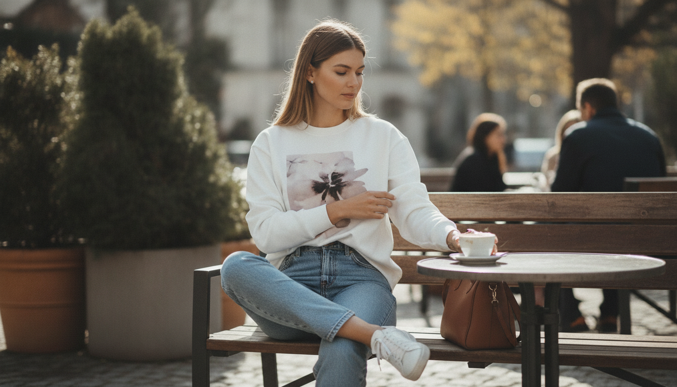 Floral Print Crew Neck Pullover: Easy Styling Guide